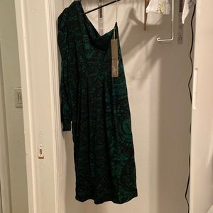 Emerald crochet dress new